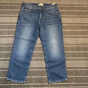 Madewell midrise classic straight